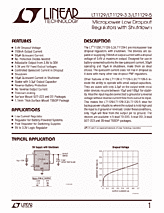 DataSheet LT1129 pdf